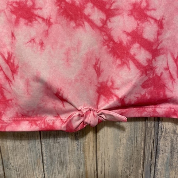 Big Girls Tye Dye Summer Dress + Tye Dye Long Sleeve Tee + Graphic Tee Bundle - Picture 7 of 14